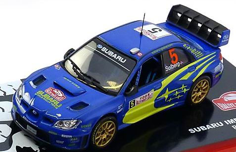 Модель 1:43 Subaru Impreza WRC №5 Rallye Monte-Carlo (Peter Solberg - Phil Mills)