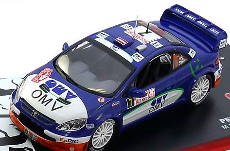 Модель 1:43 Peugeot 307 WRC №7 Rallye Monte-Carlo (Manfred Stohl - Ilka Minor - Petrasko)