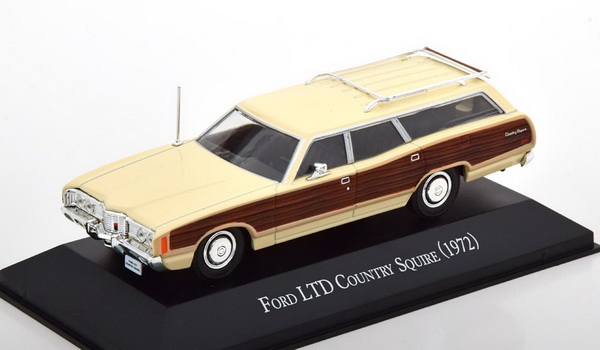 Модель 1:43 Ford LTD Country Squire -1972 - Grandes Autos Memorables №29 (без журнала)