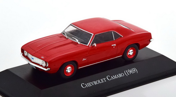 Модель 1:43 Chevrolet Camaro ZL1 Coupe -1968 - «Grandes Autos Memorables» №97 (без журнала)