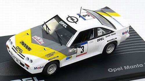Модель 1:43 Opel Manta B 400 №3 XXVIII Rally Tour de Corse (Guy Frequelin - Tilber)