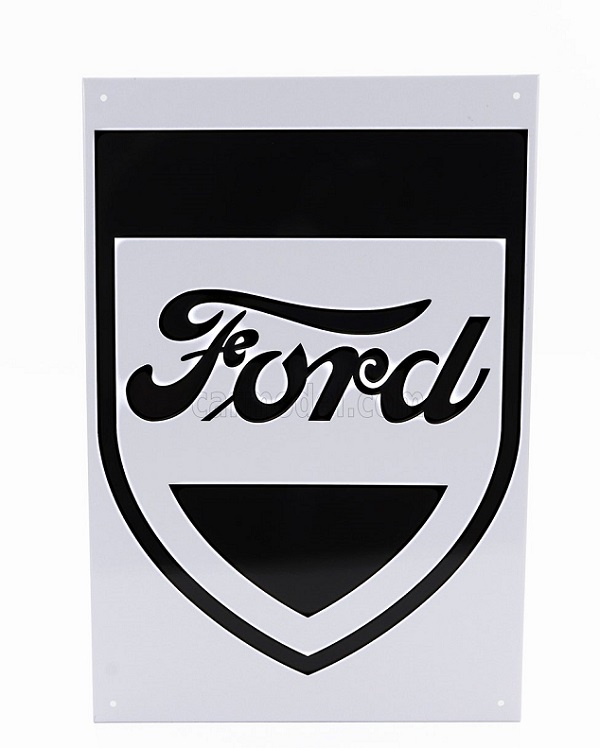 ACCESSORIES Metal Plate - Ford Logo