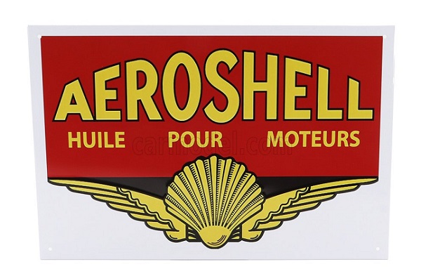 ACCESSORIES Metal Plate - Aeroshell PB222 Модель 1:1