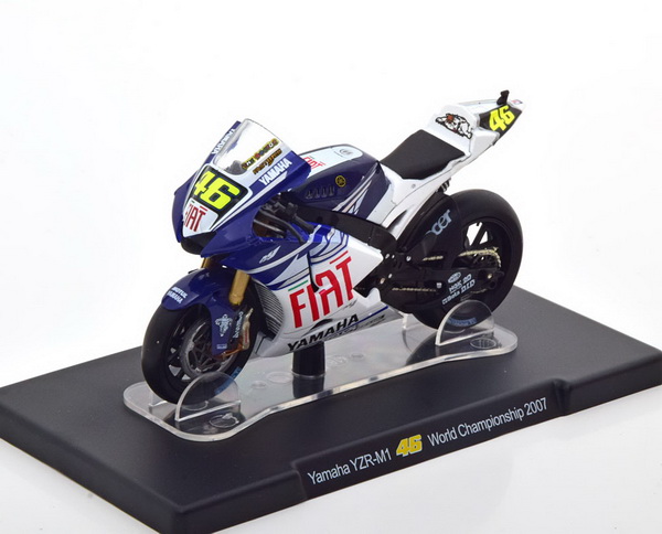 Модель 1:18 Yamaha YZR-M1 №46 MotoGP World Championship (Valentino Rossi)