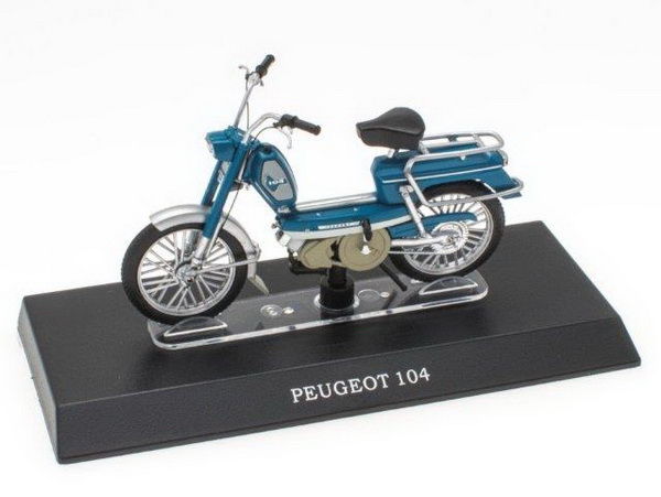 Модель 1:18 Peugeot 104 (moped) - blue
