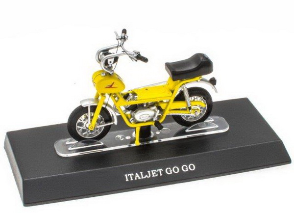 Модель 1:18 скутер ITALJET GO GO Yellow