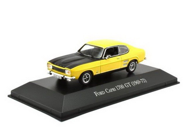 Модель 1:43 Ford Capri 1700 GT - yellow/black