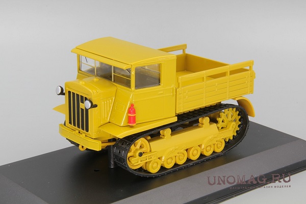 Модель 1:43 Сталинец-2, Тракторы 66, желтый