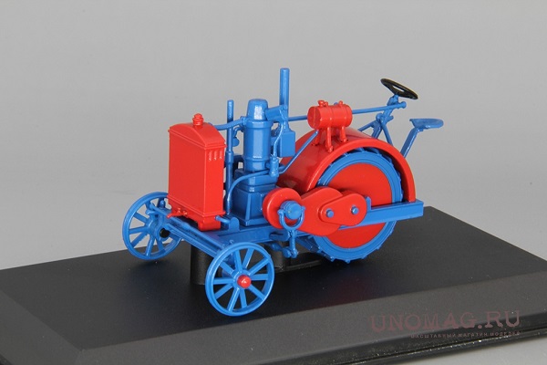 Модель 1:43 Трактор «Запорожец», Тракторы 69 - красный/синий