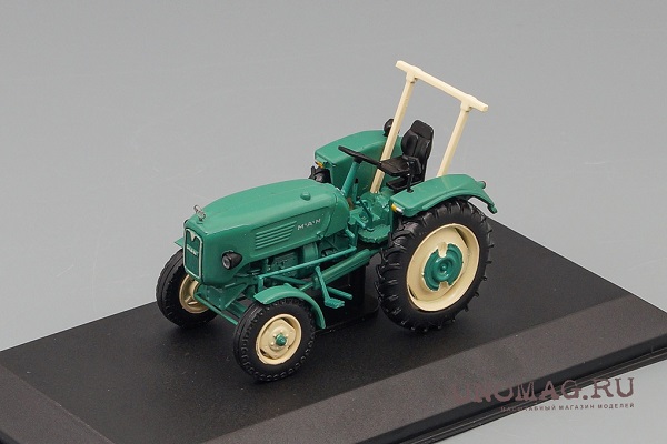 Модель 1:43 MAN 4L1, Тракторы 96, green