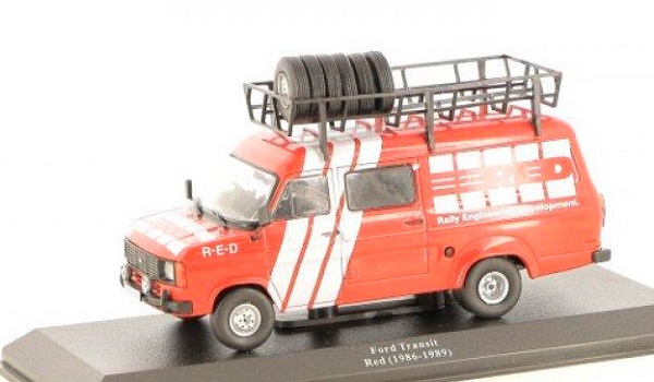 Модель 1:43 Ford transit MkII - Red team