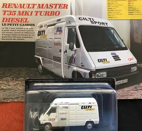 Модель 1:43 Renault Master Cilti Sport (1998)