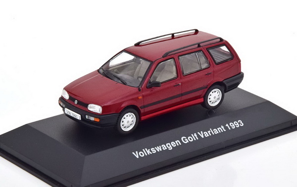 Модель 1:43 Volkswagen Golf Variant 1993 - dark red. met.