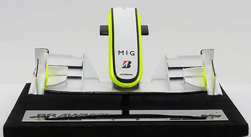 Модель 1:12 Brawn GP BGP F1.09 Nosecone World Champion (Jenson Button - Rubens Barrichello)