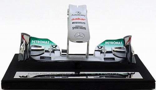 Модель 1:12 Mercedes GP MGP W02 Nosecone (Schumacher - Nico Rosberg)