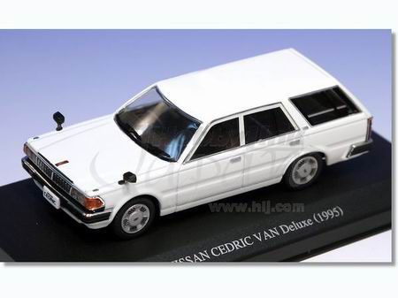 nissan cedric van (y30) deluxe (late model) / pure white AD77146 Модель 1:43