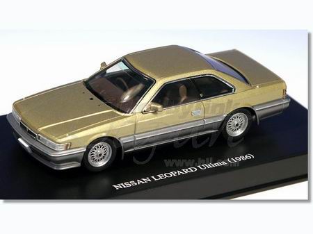 Модель 1:43 Nissan Leopard Ultima (F31) Early Model Option Wheel - 2-tones gold met