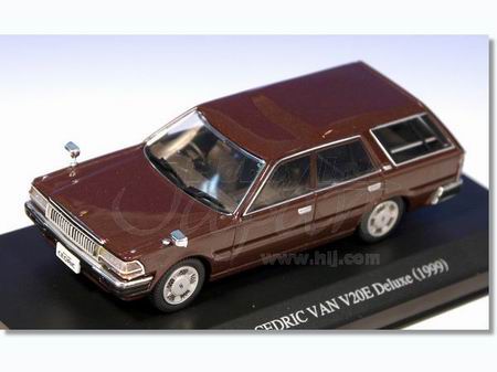 Модель 1:43 Nissan Cedric Y30 LATE Ver. V20E Deluxe - dark reddish brown