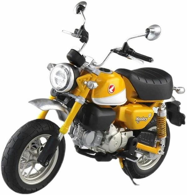 Модель 1:12 Honda Monkey 125 Banana Yellow