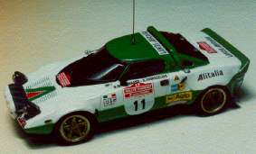 Модель 1:43 Lancia STR. №11 Gr.4 «Alitalia» RAC Rallye/Rallye Sanremo (KIT)