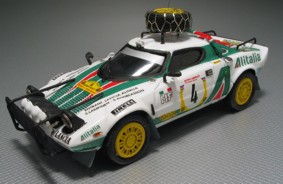 Модель 1:43 Lancia Stratos №4 Gr.4 «Alitalia» Safari-Rally (KIT)