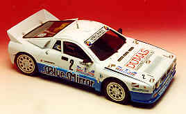Модель 1:43 Lancia 037 BLU MIRROR RAGASTAS Winner APP.REGG. KIT
