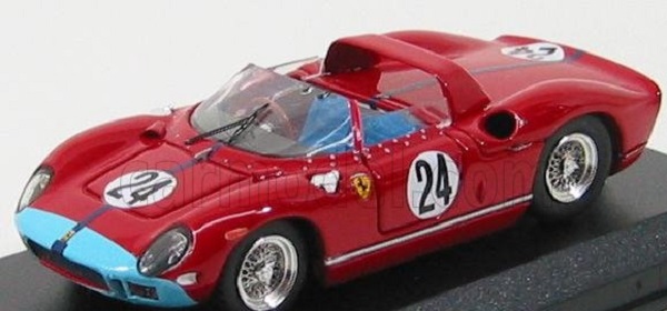 ferrari 330p №24 sebring (1965) hill - bonnier, red ART185-2 Модель 1:43
