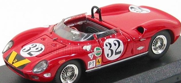 ferrari 275p №32 sebring (1965) obrien - richards, red ART211 Модель 1:43