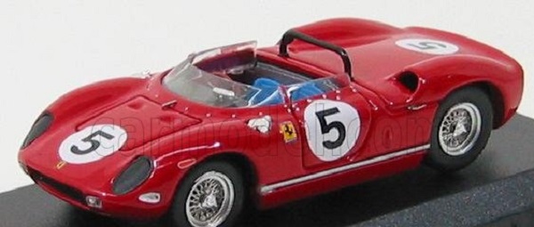 FERRARI 250p №5 Winner Monsport (1963) Rodriguez, red