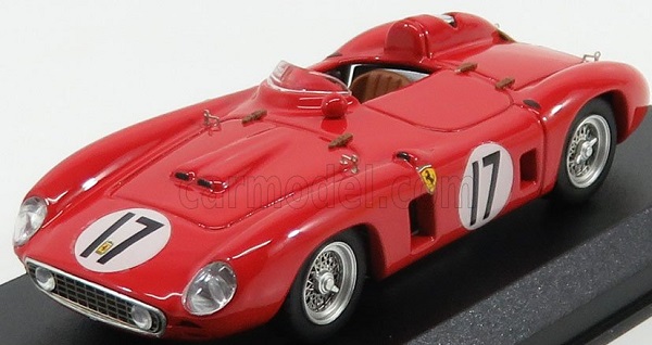 FERRARI 860 Monza Ch.0604 N17 Winner 12h Sebring (1956) Fangio - Castellotti, Red
