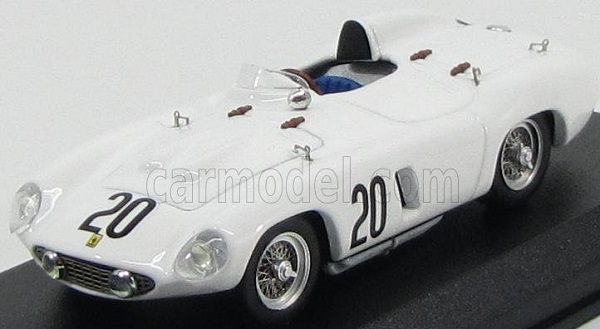 FERRARI 857s Spider N20 12h Sebring (1956) Hill - Gregory, White