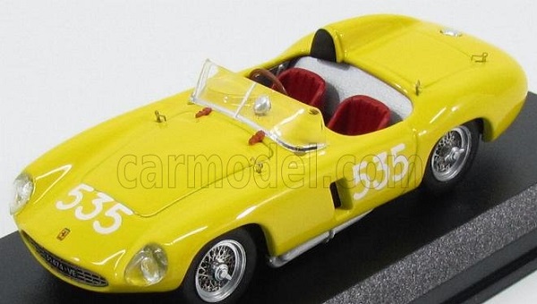 FERRARI 500 Mondial Spider N535 Mille Miglia (1956) G.Sasarotto, yellow