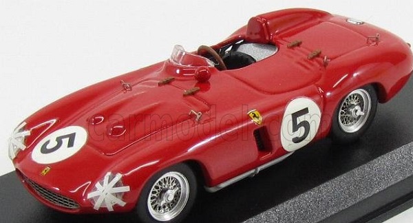 Модель 1:43 FERRARI 850s Spider N5 Tourist Trophy (1955) Maglioli - Trintignant, red