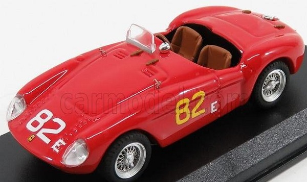 FERRARI 500 Mondial Spider Ch.0438 N82 6h Torrey Pines (1956) P.hill, Red