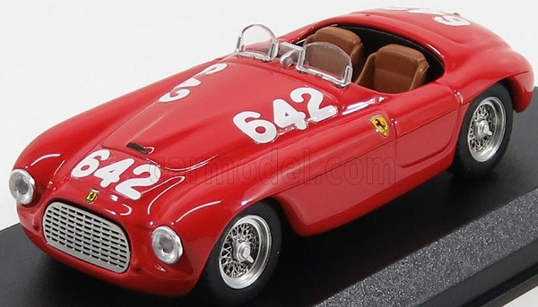 Ferrari 166 MM Barchetta #642 Mille Miglia 1949 Taruffi - Nicolini ART.397 Модель 1:43