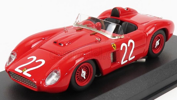 FERRARI 500 Tr Ch.0608 3rd №22 Circuito (1957) G.munaron, red
