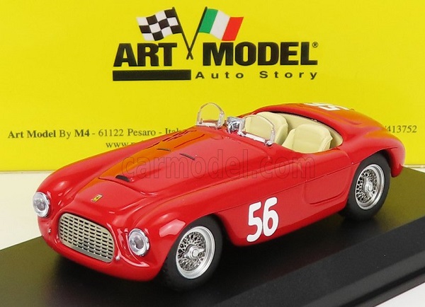 Модель 1:43 FERRARI Barchetta Spider №56 Winner Vermicino - Rocca Di Papa (1949) G.Marzotto, red