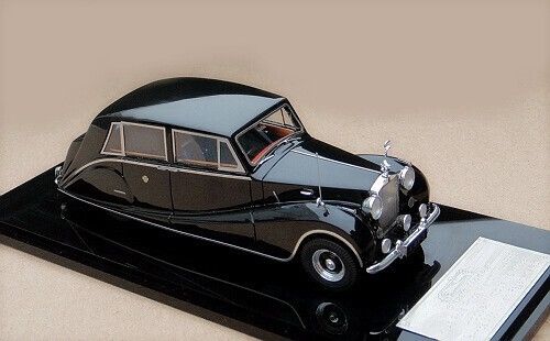 rolls-royce phantom iv hooper limousine ch.№4bp3 - black ATC-002B Модель 1:43