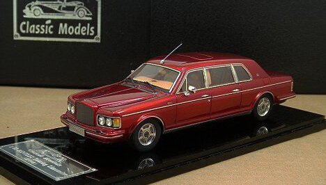 bentley touring limousine - transparent red CLM-029A Модель 1:43