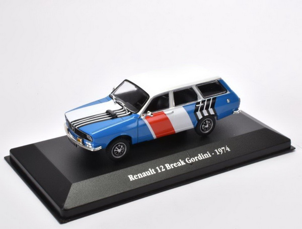 Renault 12 Break Gordini - blue/white/red 2235011 Модель 1 43
