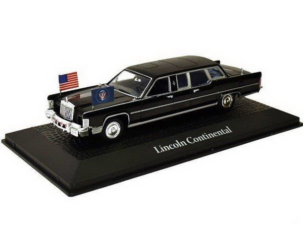 lincoln continental limousine президента США Рональда Рейгана - black 2696016 Модель 1:43