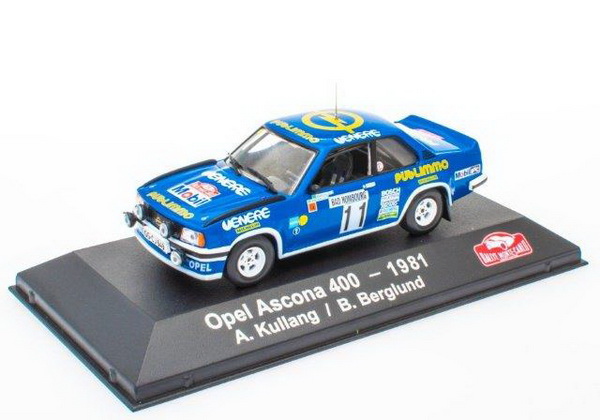 Модель 1:43 Opel Ascona 400 №11 Rallye Monte-Carlo (A.Kullang - B.Berglund)