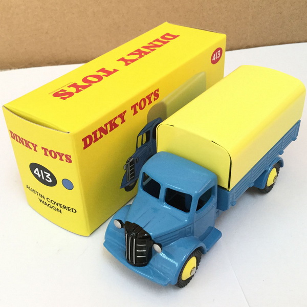 austin truck - blue/yellow AD-413 Модель 1:43