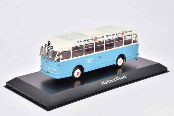 leyland-verheul holland coach - blue/white 4642119 Модель 1:72