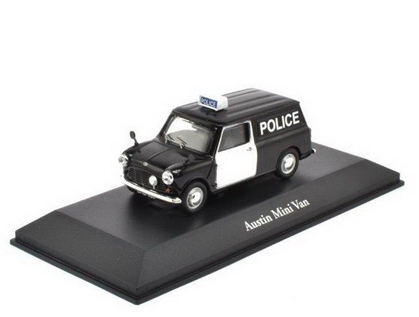 austin mini van "west yorkshire police" 1966 black 4650123 Модель 1:43
