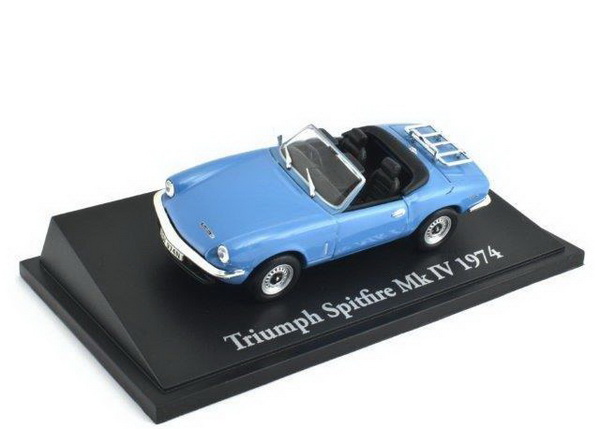 triumph spitfire mk.iv 1974 blue 4656110 Модель 1:43