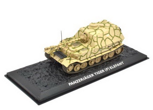 panzerjäger tiger (p) "elefant" (sd.kfz.184) 1944 4660117 Модель 1:72
