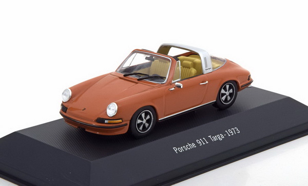 porsche 911 targa - orange 7114012  Модель 1:43