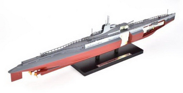 подводная лодка "surcouf" ВМС Франции 1942 (модель 37см !!!) 7169112 Модель 1:350