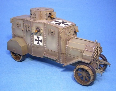 Модель 1:43 Ehrhardt Straβenpanzerwagen E-V/4 броневик